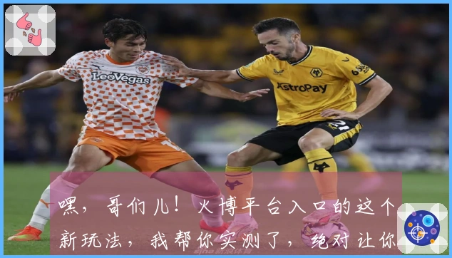 嘿，哥们儿！火博平台入口的这个新玩法，我帮你实测了，绝对让你爽到飞起！